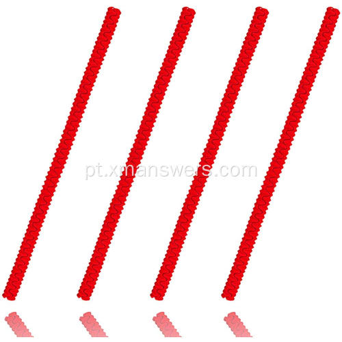 Protetores de borracha de silicone KitchenTools para rack de forno